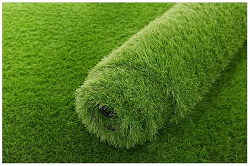 AKCILA Kunstrasen 150x500 cm, Rasenteppich outdoor für Balkon und Garten, Artificial Grass Majorka...