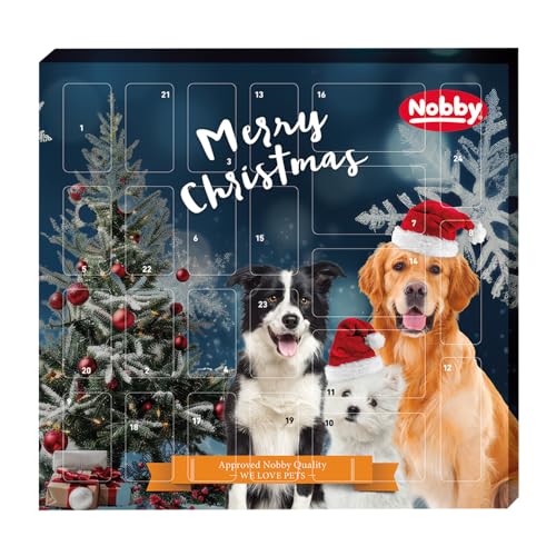 Nobby StarSnack Adventskalender Hund, 1 Packung (1 x 265 Gramm)