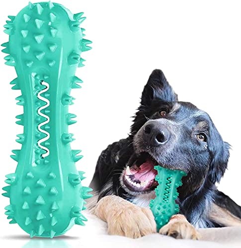 Zahnbürste, hunde kauen spielzeug, hunde kauen knochen mit dem stiel zum putzen, zähne putzen, zähne...