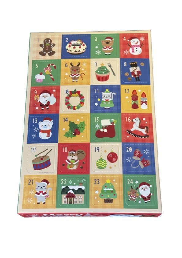 Hunde Snack Adventskalender - 100% Fleisch & Fisch, Luftgetrocknete Premium Snacks, 10 Sorten Fleisch & 2...