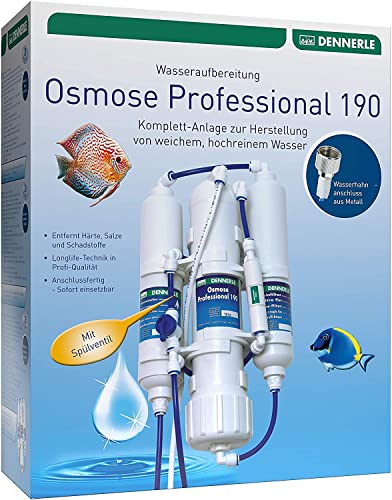 Dennerle Osmose Professional 190 - Komplett-Anlage zur Herstellung von weichem, hochreinem Wasser