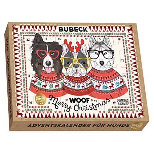 Bubeck Adventskalender für Hunde getreidefrei - Weihnachten