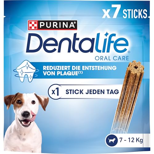 Dentalife PURINA Zahnpflege-Snacks für Kleine bis Große Hunde, Reduziert Zahnsteinbildung, 5er oder 6er...