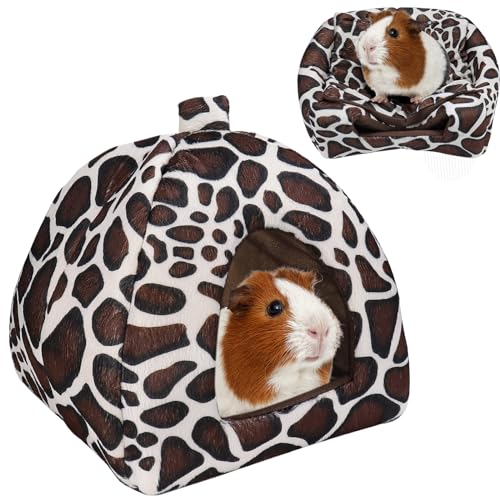 Kuschelsack Meerschweinchen Höhle Waschbar Kaninchen Kuschelhöhle Winter Gemütliches Kleintierbetten...