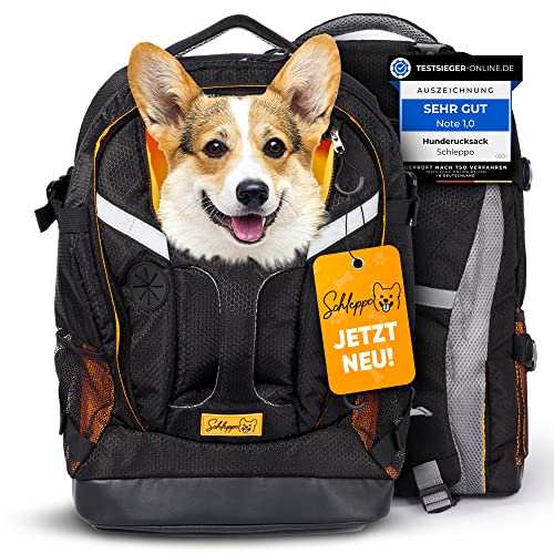 Schleppo Hunderucksack bis 9kg | Rucksack für Hunde | Extrem hoher Atmungsaktiver Hunde Rucksack zum...