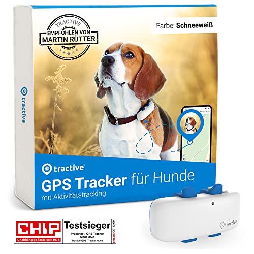 Tractive GPS DOG 4. Tracker für Hunde. Empfohlen von Martin Rütter. Immer wissen, wo dein Hund ist....