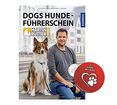 Dogs Hundeführerschein: Mit Frage-Antwort-Katalog + Hunde-Sticker, Hunderatgeber