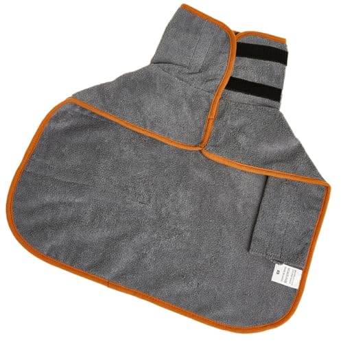 Happyyami Hundebademantel aus Polyester Wasserabsorbierender Haustier Bademantel Leichter Hundetrockner...